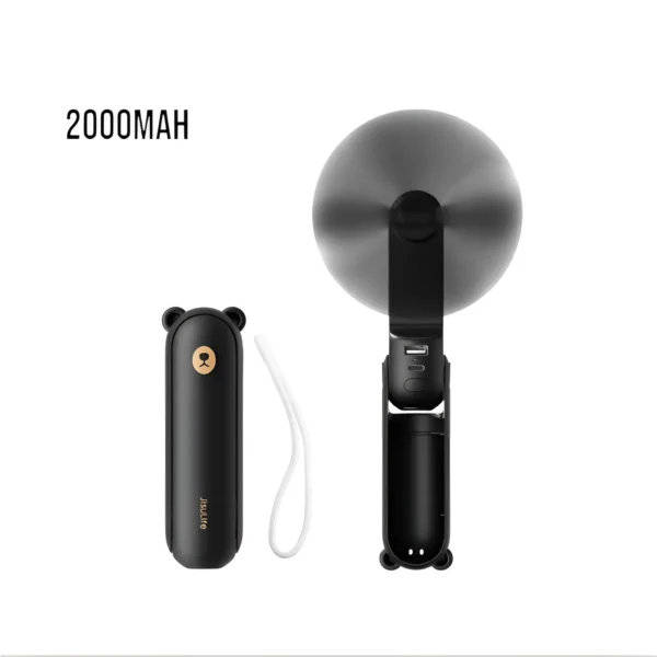 Jisulife F8 Hand Fan 2000mAh – Black